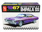 Skill 2 Model Kit 1967 Chevrolet Impala SS 1/25 Scale by AMT <h2>Skill AMT</h2> <p>High-quality diecast car perfect for collectors and enthusiasts. Features detailed interior exterior craftsmanship, r