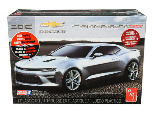 Skill 1 Snap Model Kit 2016 Chevrolet Camaro SS 1/25 Scale by AMT <h2>Skill AMT</h2> <p>High-quality diecast car perfect for collectors and enthusiasts. Features detailed interior exterior craftsmansh