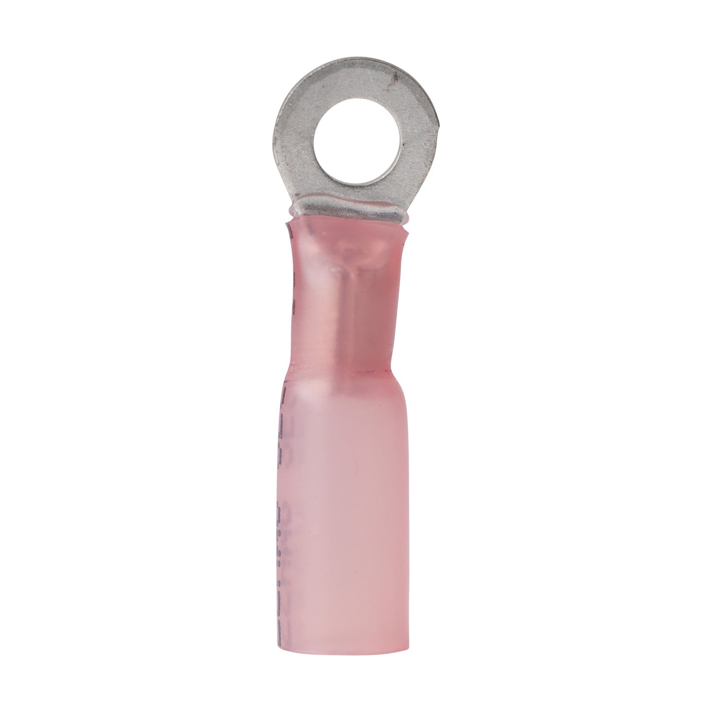 Ancor 22-18 #10 Ring Terminal Wtron Heat Shrink Red 100 Pack