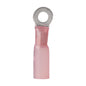 Ancor 22-18 #10 Ring Terminal Wtron Heat Shrink Red 100 Pack