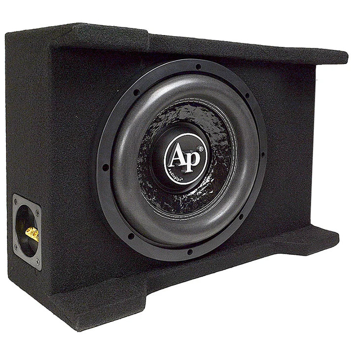 Audiopipe 10" Loaded Sealed Enclosure 600 Watts Shallow Mount 4 ohm