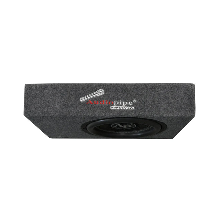 Audiopipe 12" High Performance Sealed Bass Enclosure 800 Watts Max Single 4 Ohm