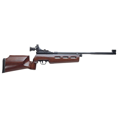 Beeman .22cal CO2 Powered Single Shot Pellet SG Air Rifle with Competition Diopter Peep Sight