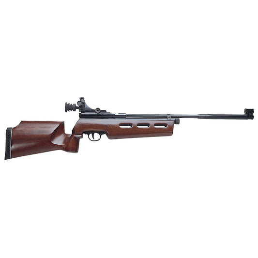 Beeman .177cal CO2 Powered Single Shot Pellet Air Rifle with Competition Diopter Peep Sight