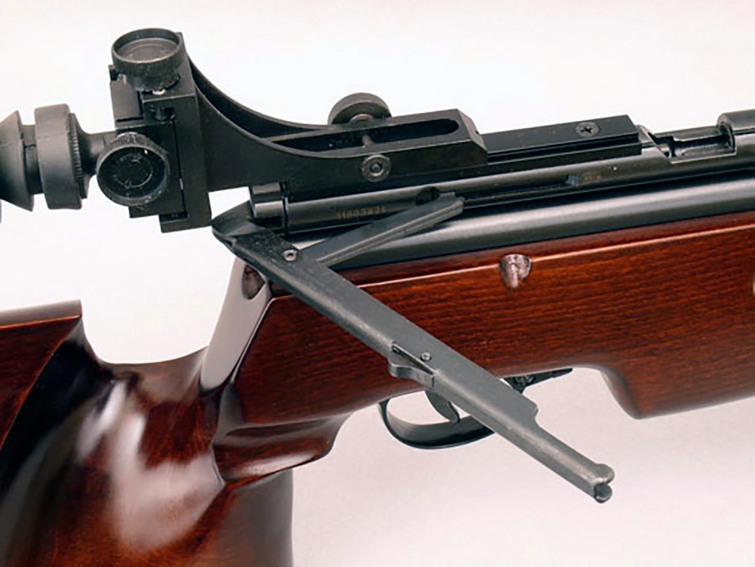 Beeman .177cal CO2 Powered Single Shot Pellet SG Air Rifle with Competition Diopter Peep Sight