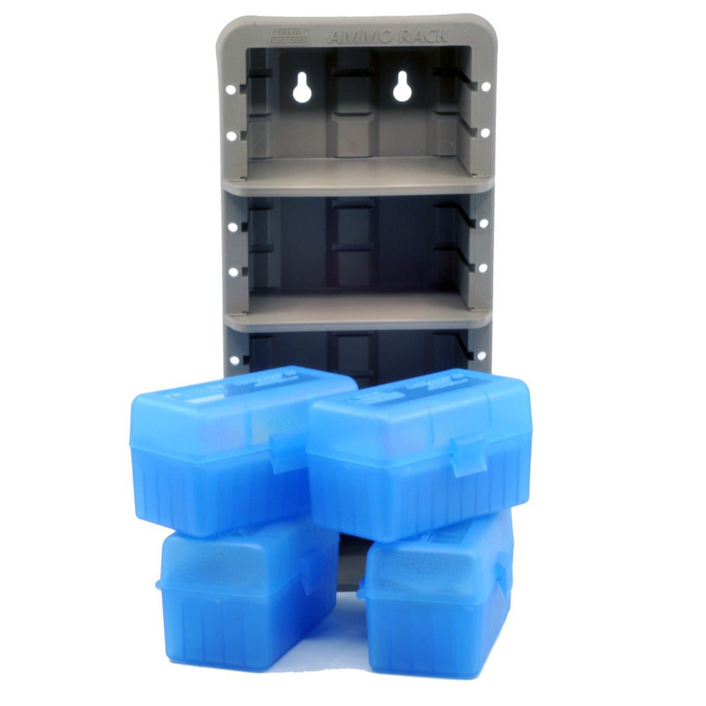 MTM Ammo Rack with 4 RS5024 Ammo Boxes