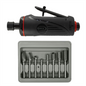 Astro Pneumatic 8PC BURR SET / 1/4"  DIE GRINDER COMBO