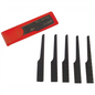 Astro Pneumatic 5 PIECE RECP. BLADE SET FOR 129TW