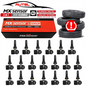 Autel 1-Sensor - Bulk of (20) Individually Bagged with Rubber Press-in Valve :