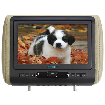 Movies to Go (Single) 9" Headrest Monitor with DVD Player IR/FM Transmitters and Color Skins