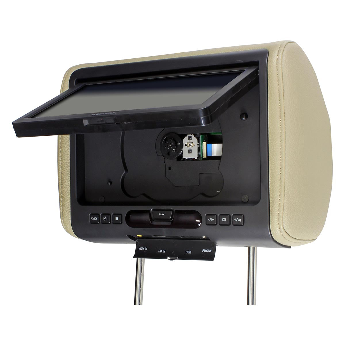 Movies to Go (Single) 9" Headrest Monitor with DVD Player IR/FM Transmitters and Color Skins