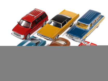 Auto World Premium 2025 Release 3 Set A of 6 pieces 1/64 Diecast Model Cars by Auto World