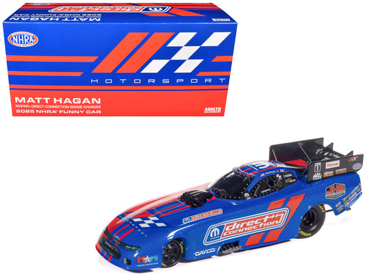 Dodge Charger NHRA Funny Car Matt Hagan "MOPAR Direct Connection" (2025) Limited Edition 1/24 T&y Diecast Model Car by Auto World
