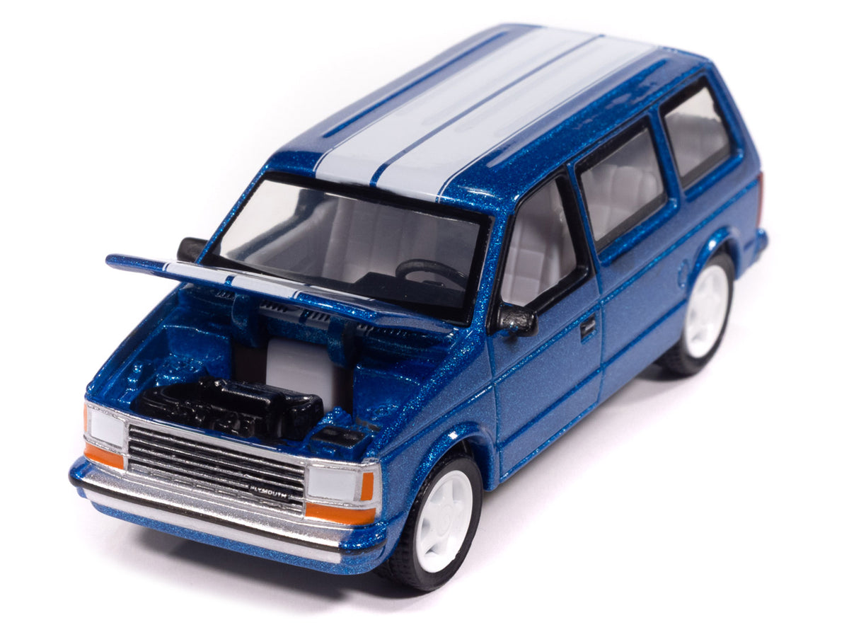 1989 Plymouth Voyager Turbo Van Daytona Stripes Interior Mighty Minivans 1/64