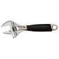 Bahco 8" ERGO™ Central Nut Wide Opening Jaw Adjustable Wrenches with Rubber Handle