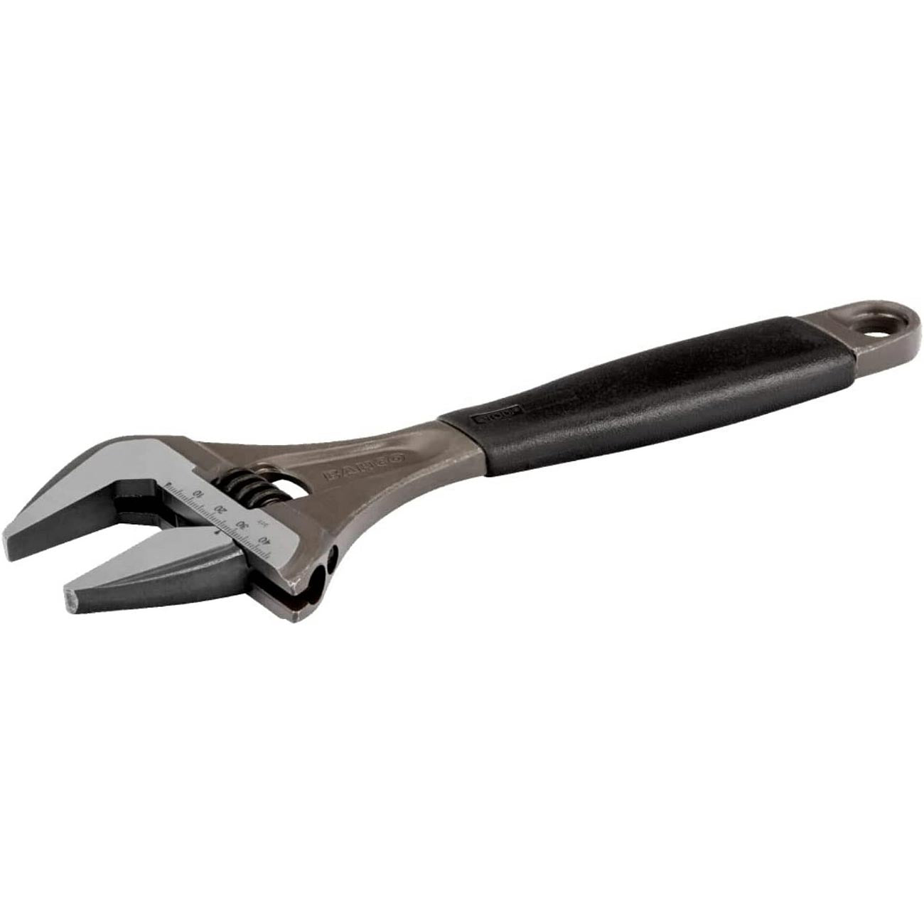Bahco 8" Bigmouth ERGO™ Central Nut Wide Opening Adjustable Wrenches with Rubber Handle