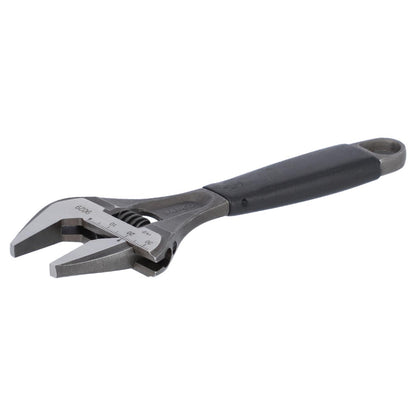 Bahco 8" Bigmouth ERGO™ Central Nut Wide Opening Adjustable Wrenches with Rubbe