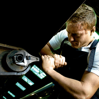 Bahco 8" Bigmouth ERGO™ Central Nut Wide Opening Adjustable Wrenches with Rubbe