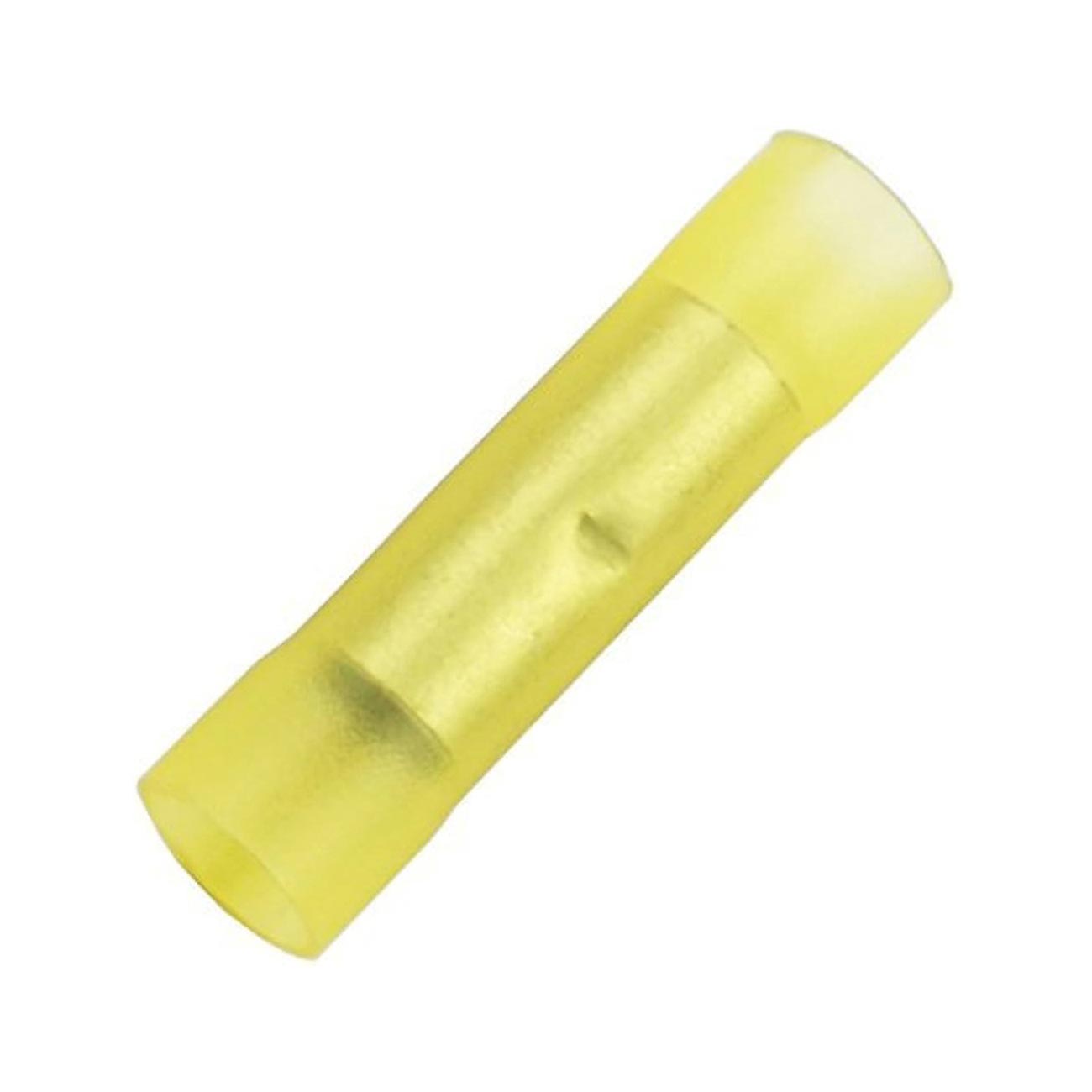 Xscorpion 4 Gauge Nylon Butt Splice Connectors - Yellow