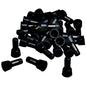 XScorpion Crimp Caps 14/16ga. - Black (100 pack)