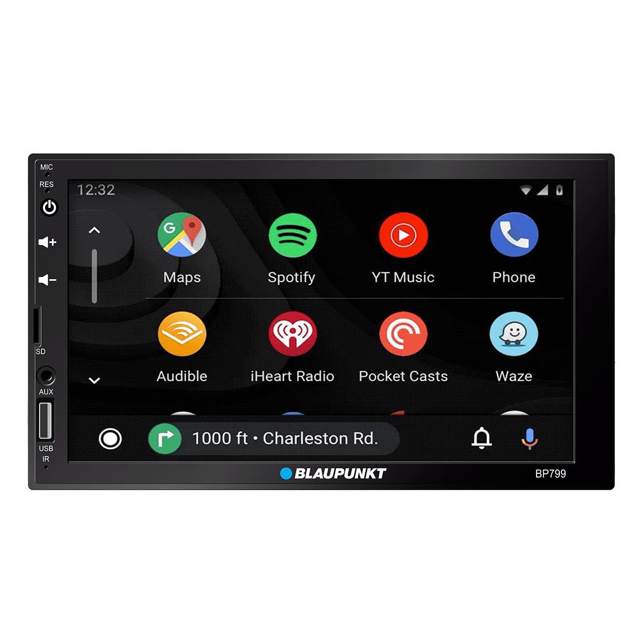 Blaupunkt Double DIN Mechless Receiver with 7.0″ Touch Screen Mirrorlink Android Auto/ Apple Carpl
