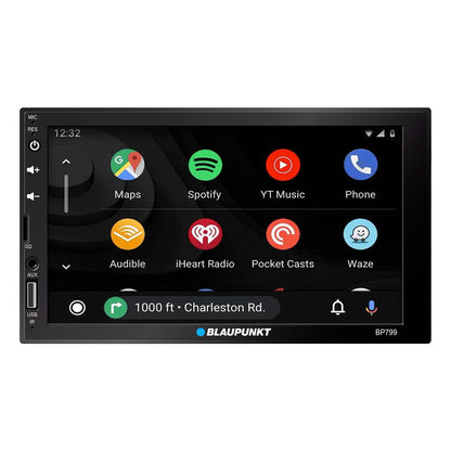Blaupunkt Double DIN Mechless Receiver with 7.0″ Touch Screen Mirrorlink Android Auto/ Apple Carpl