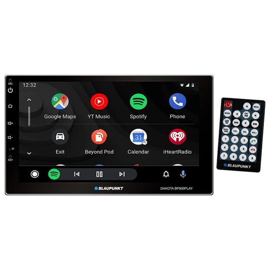 Blaupunkt 7” Double DIN MECHLESS Fixed Face Touchscreen Receiver with Mirrorlink Android Auto/Apple