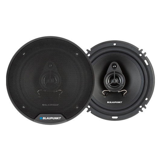 Blaupunkt E-Series 6" 3-Way Coaxial Speakers 20WRMS / 40W Max