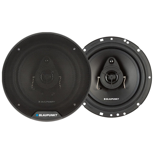 Blaupunkt E-Series 6.5" 3-Way SLIM Type Coaxial Speakers 30WRMS / 60W Max