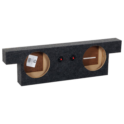 QPower Colorado/Canyon Crew Cab '04-14 Dual 10" Sealed Empty Woofer Box