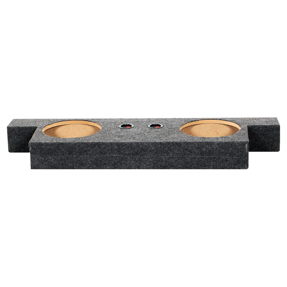 QPower Colorado/Canyon Crew Cab '04-14 Dual 10" Sealed Empty Woofer Box