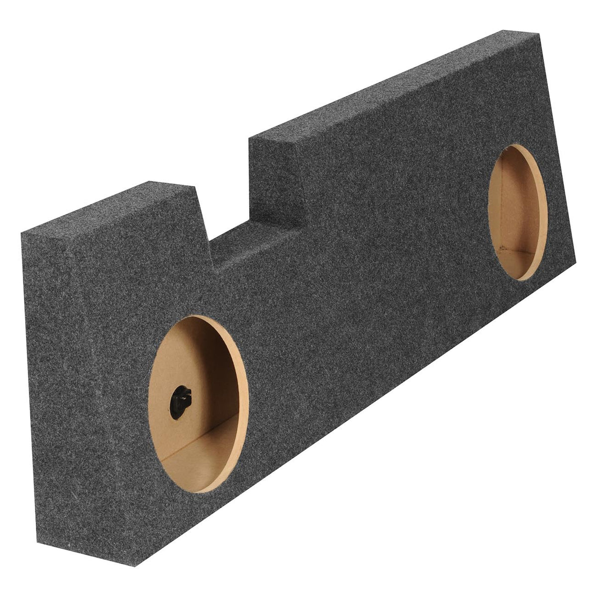 QPower Ford F-Series Super Duty Crew Cab '04-'26 Dual 10" Empty Woofer Box