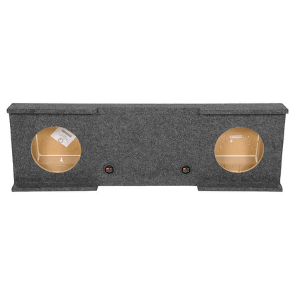 QPower GMC/Chevy Crew Cab '07-'13 Dual 10" Empty Woofer Box