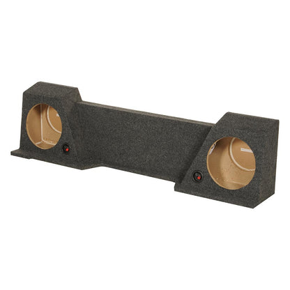 QPower GMC/Chevy Extended Cab (High Transmission) '07-'13 Dual 10" Empty Woofer Box