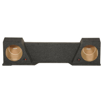 QPower GMC/Chevy Extended Cab (High Transmission) '07-'13 Dual 10" Empty Woofer Box