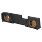 QPower GMC/Chevy Double Cab '14-'18 Dual 10" Empty Woofer Box