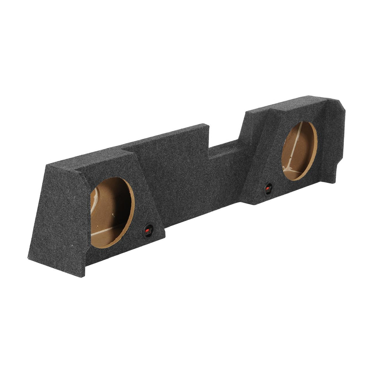 QPower GMC/Chevy Double Cab '14-'18 Dual 10" Empty Woofer Box