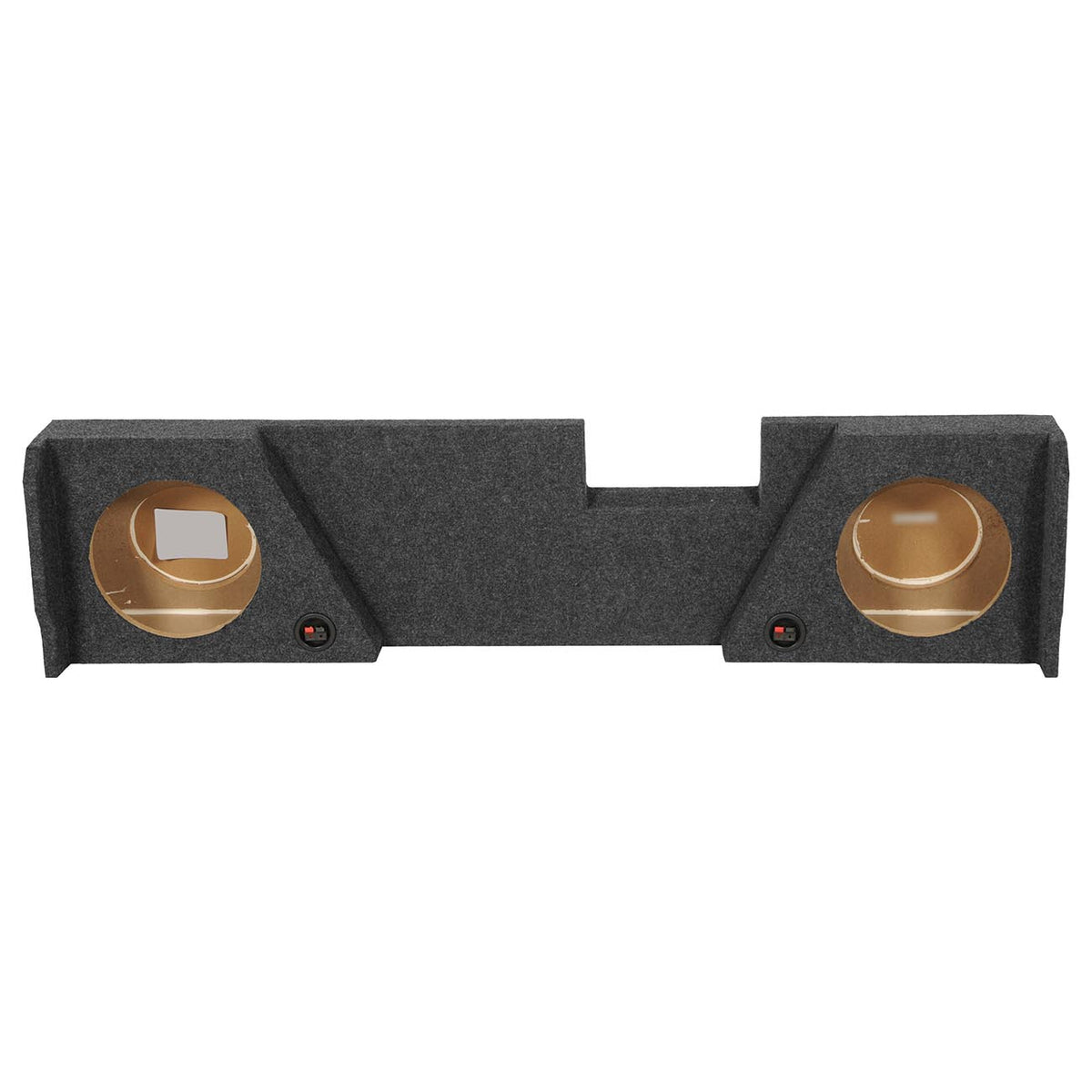 QPower GMC/Chevy Double Cab '14-'18 Dual 10" Empty Woofer Box