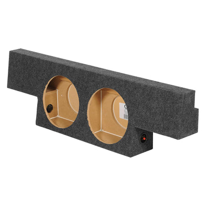 QPower GMC/Chevy Crew Cab '04-'07 Dual 12" Empty Woofer Box