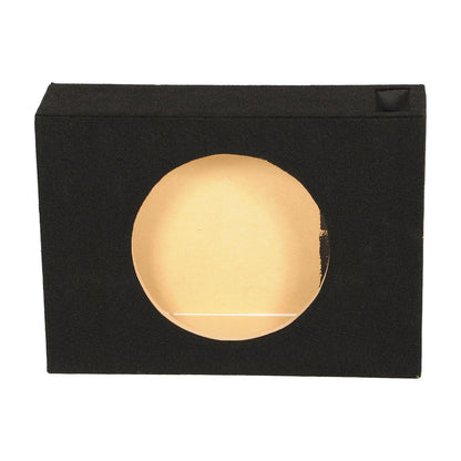 QPower Single 10" Vented Shallow Mount Empty Woofer Enclosure