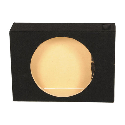 Qpower Single 12" Shallow Vented Woofer Box with an outer carton