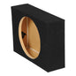 Single 12â€³ Shallow Mount Sealed Empty Woofer Enclosure
