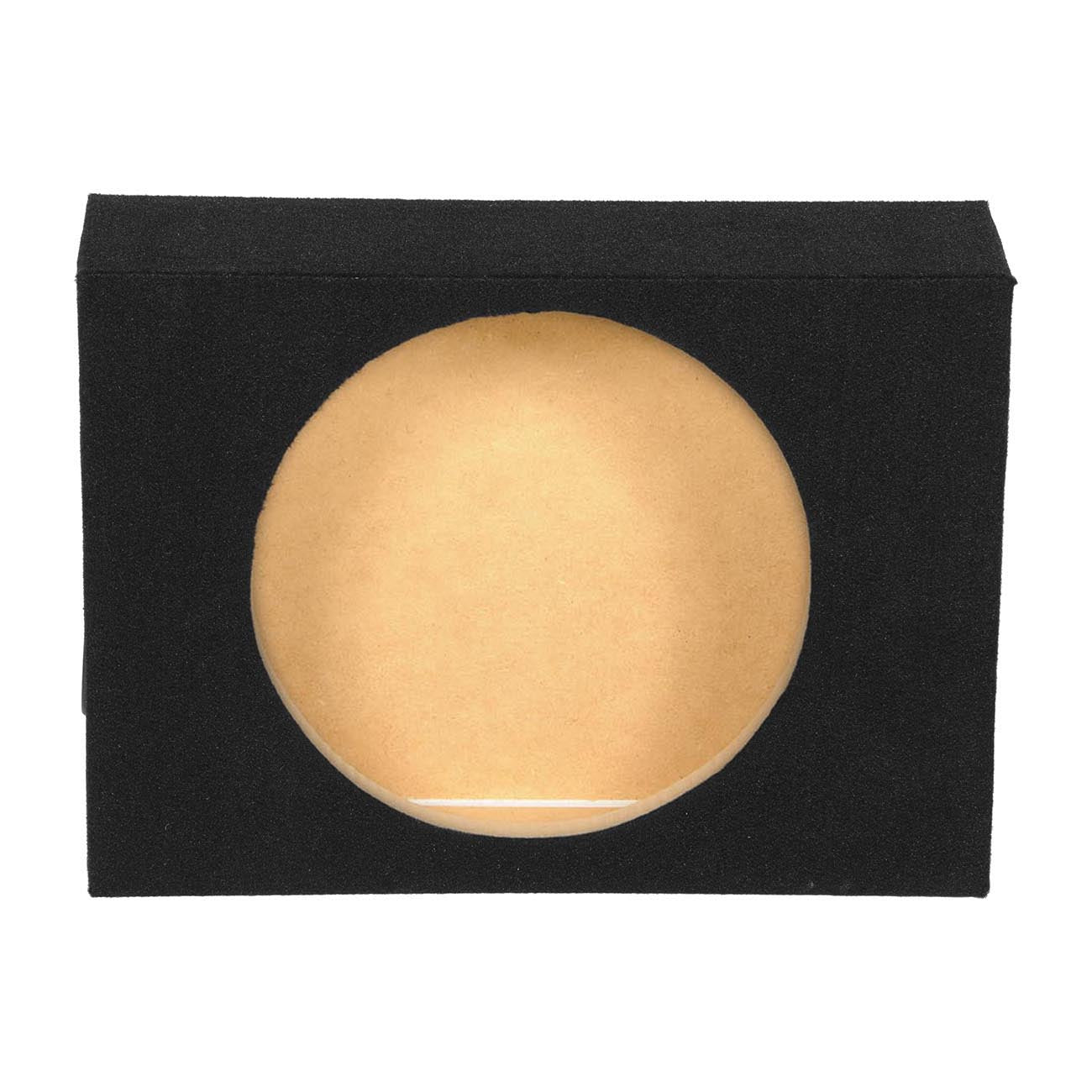 Single 12â€³ Shallow Mount Sealed Empty Woofer Enclosure