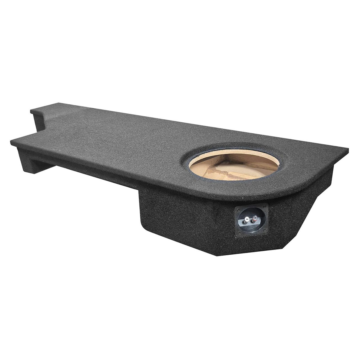 QPower Tacoma Double Cab '24-'25 Single 10" Sealed Empty Woofer Enclosure