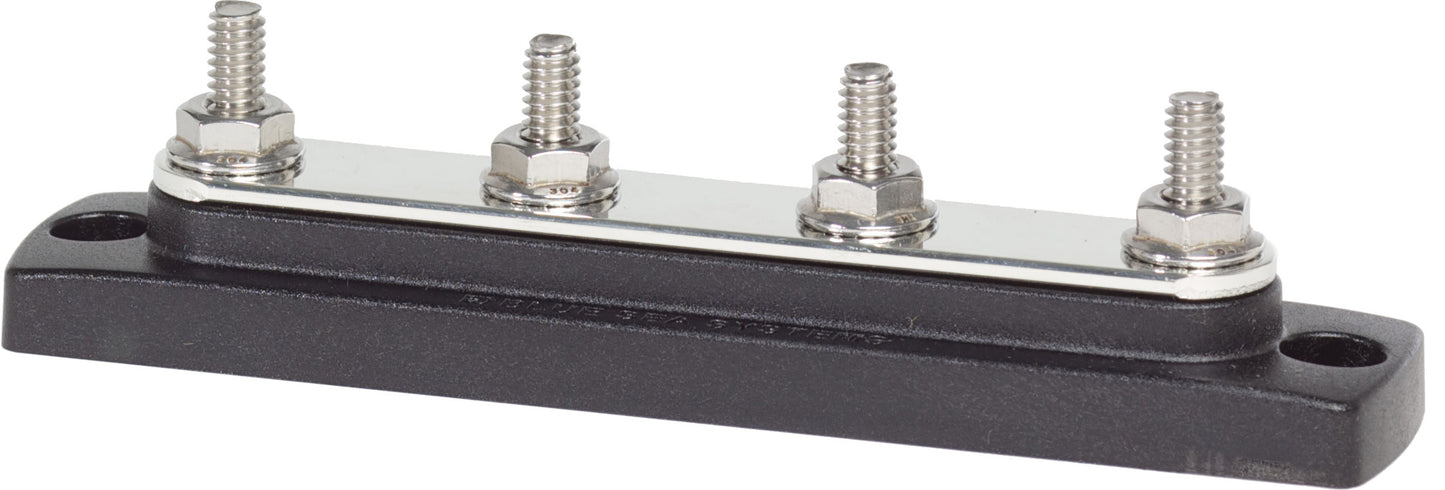 Blue Sea Common 150A Wtron BusBar Four 1/4in-20 Studs