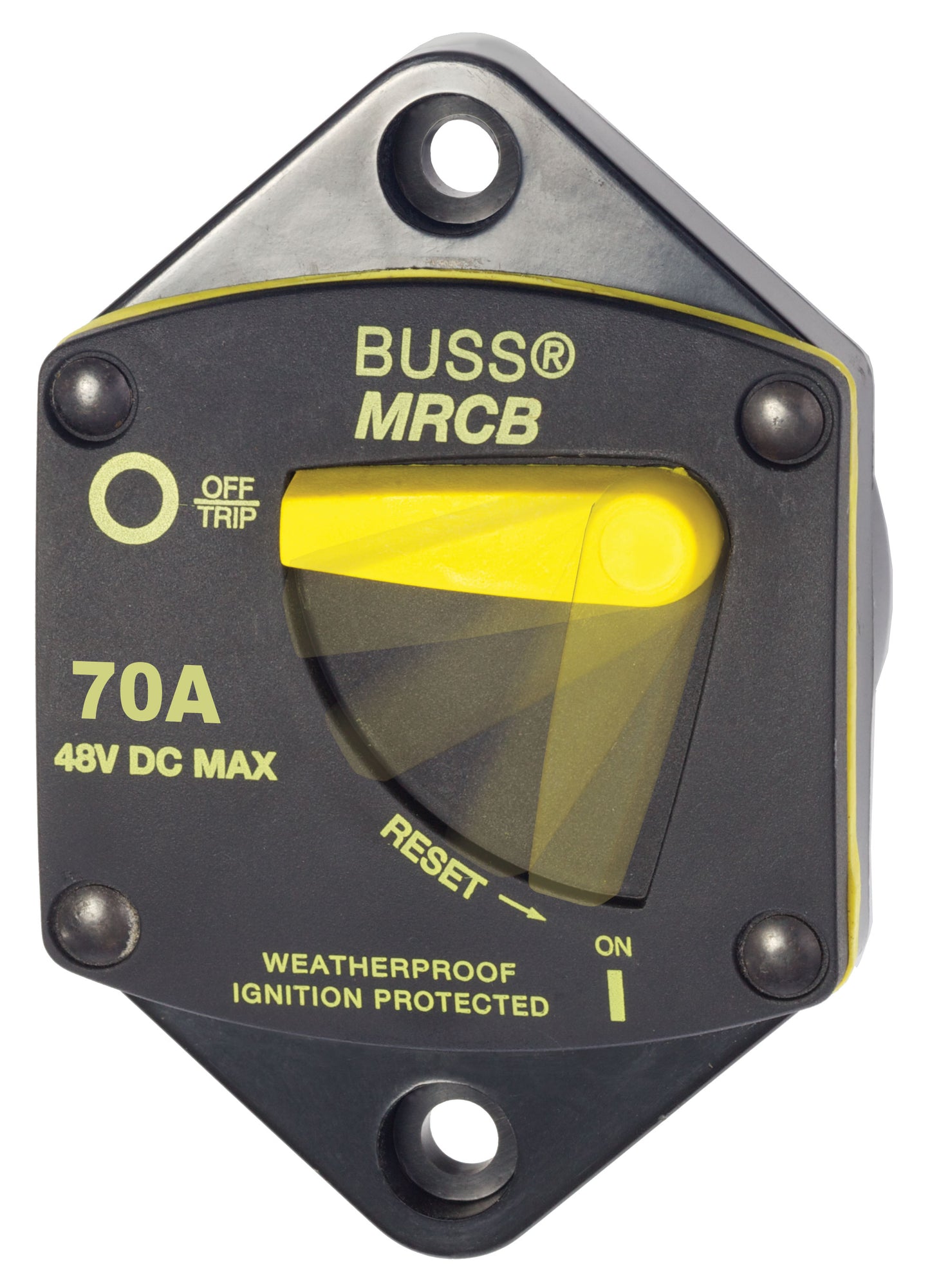 Blue Sea 187-Series 70 Wtron Amp Circuit Breaker Panel Mount