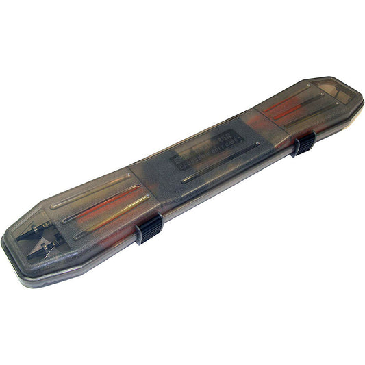 MTM Case Gard Traveler Crossbolt Case - Clear Smoke