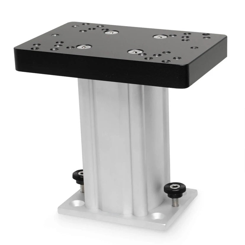 Cannon 6in Pedestal Wtron Mount Aluminum Fixed Base