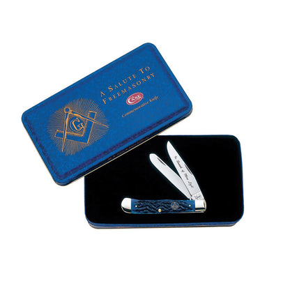 Case Knives Masonic Trapper Folding Pocket Knife Set