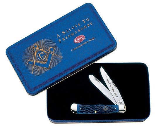 Case Knives Masonic Trapper Folding Pocket Knife Set